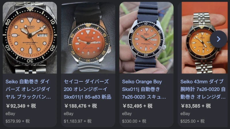 SKX011Jモデルの現状写真